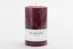 BETH, Candle, Colour Balmoral Red, 9x15cm