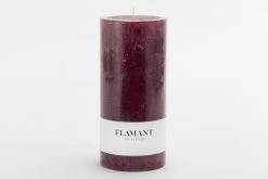 BETH, Candle, Colour Balmoral Red, 9x20cm