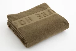 BAOBAO, Bath Towel, Khaki, 100x180 Cm