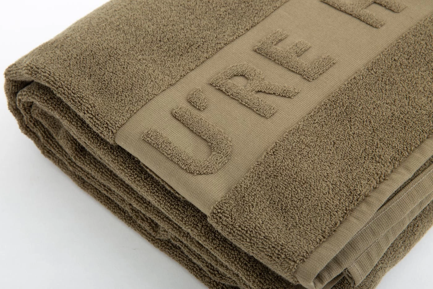 BAOBAO, Bath Towel, Khaki, 100x180 Cm 3 BAOBAO, Bath Towel, Khaki, 100x180 Cm – Image 3