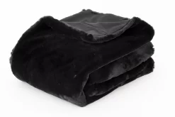 ANDRES, Plaid, Faux Fur