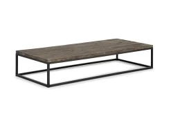 SADINAH, Coffee Table, Elm And Steel