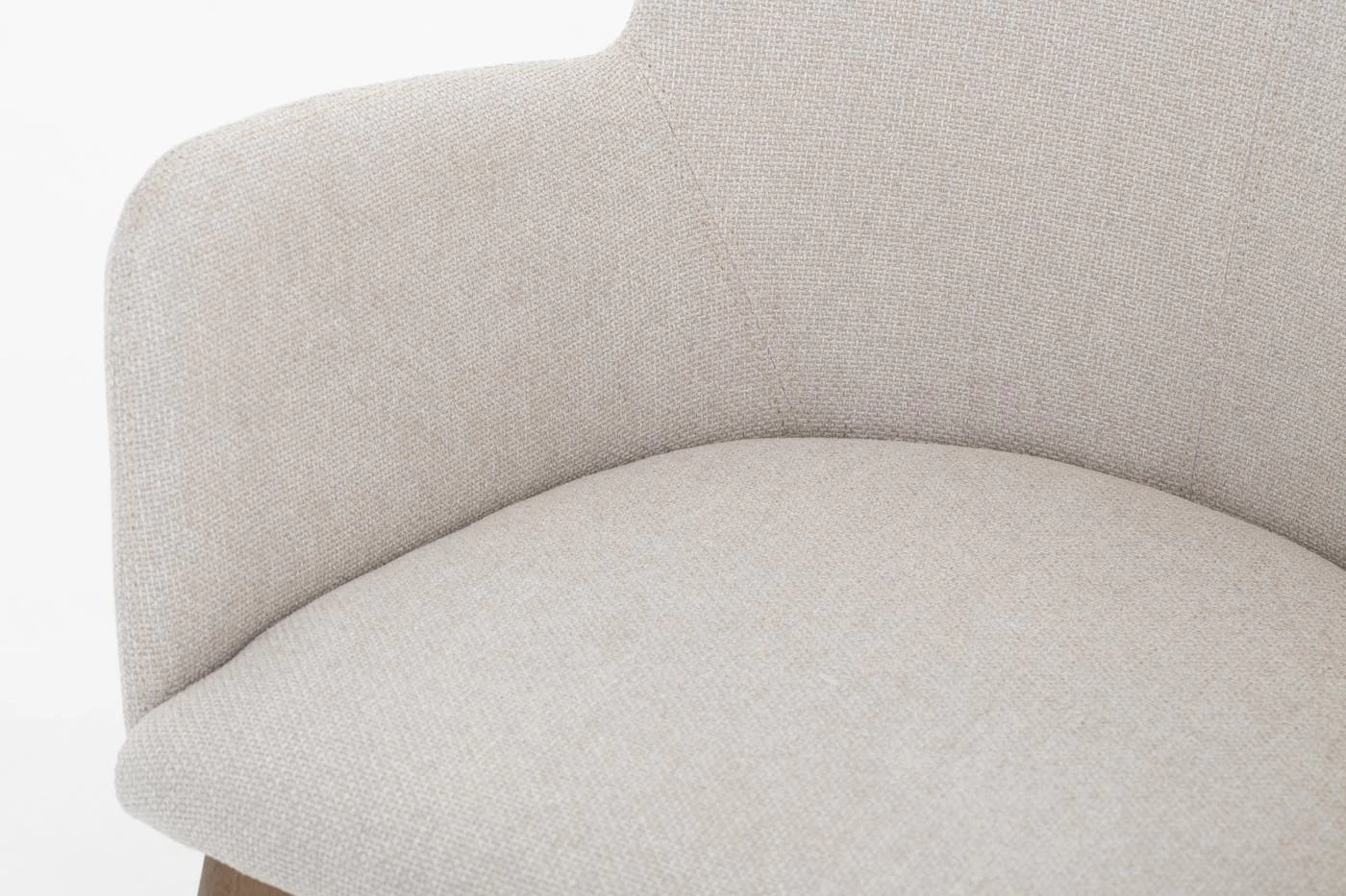 TERNI, Armchair, Natural Linen 6 TERNI, Armchair, Natural Linen – Image 6