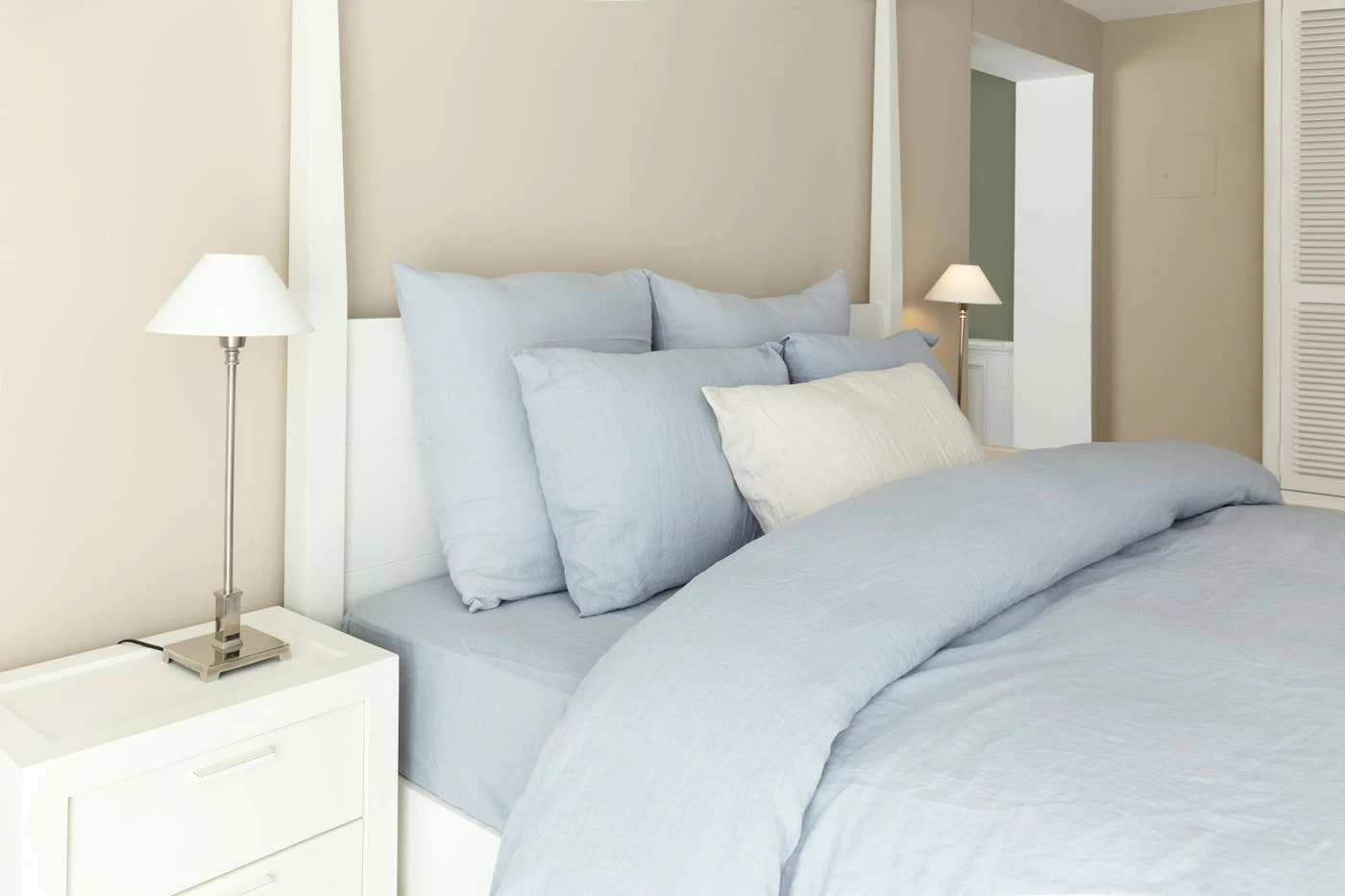 NIGHT, Duvet Cover, 260x220, Cloud, Pillowcases Not Included 2 NIGHT, Duvet Cover, 260x220, Cloud, Pillowcases Not Included – Image 2