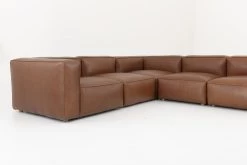 BAILEY, Corner Sofa, Cognac Brown, Leather, Five-seater -Boutique De Décoration https3A2F2Fwww.flamant.com2Fmedia2Fcatalog2Fproduct2F32F72F37825 06 06 2023T223A383A01
