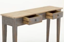 VIRESA, Console Table, Wood, 2 Drawers -Boutique De Décoration https3A2F2Fwww.flamant.com2Fmedia2Fcatalog2Fproduct2F32F82F38090 14 03 2023T123A163A27