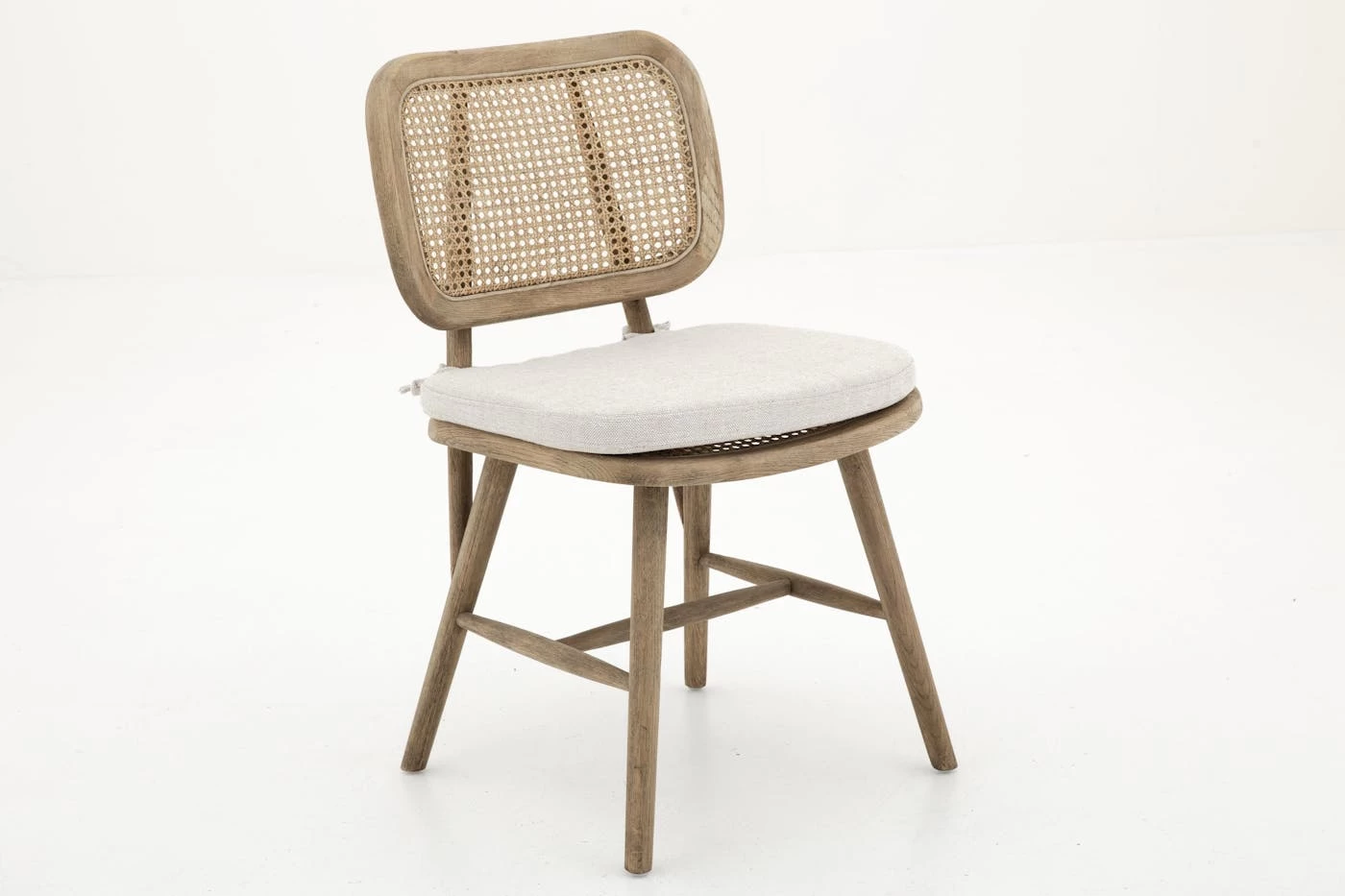 LYNN, Chair, Oak, Reed, With Cushion 1 LYNN, Chair, Oak, Reed, With Cushion