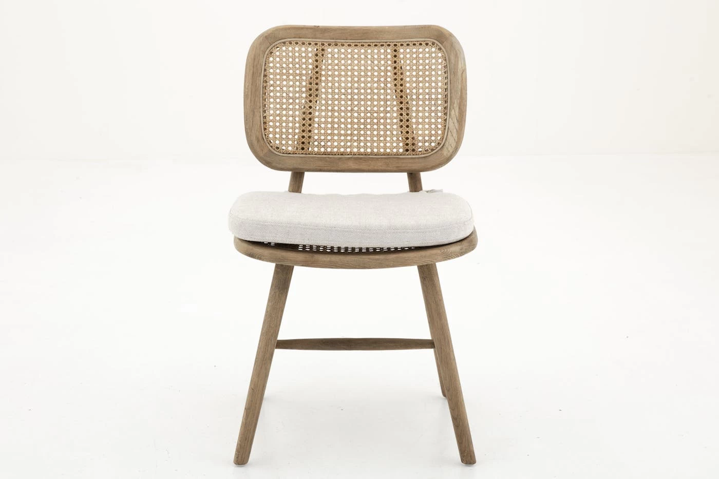 LYNN, Chair, Oak, Reed, With Cushion 3 LYNN, Chair, Oak, Reed, With Cushion – Image 3