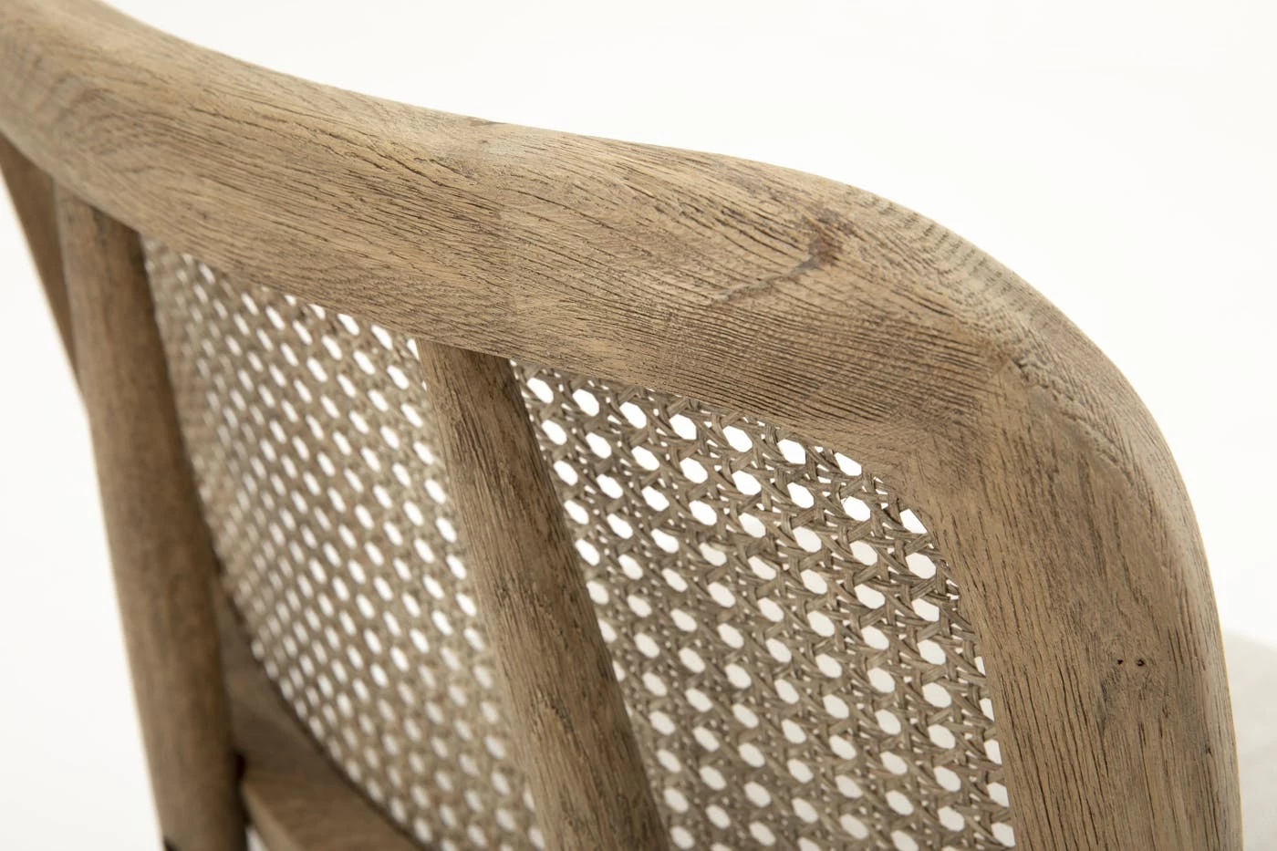 LYNN, Chair, Oak, Reed, With Cushion 6 LYNN, Chair, Oak, Reed, With Cushion – Image 6