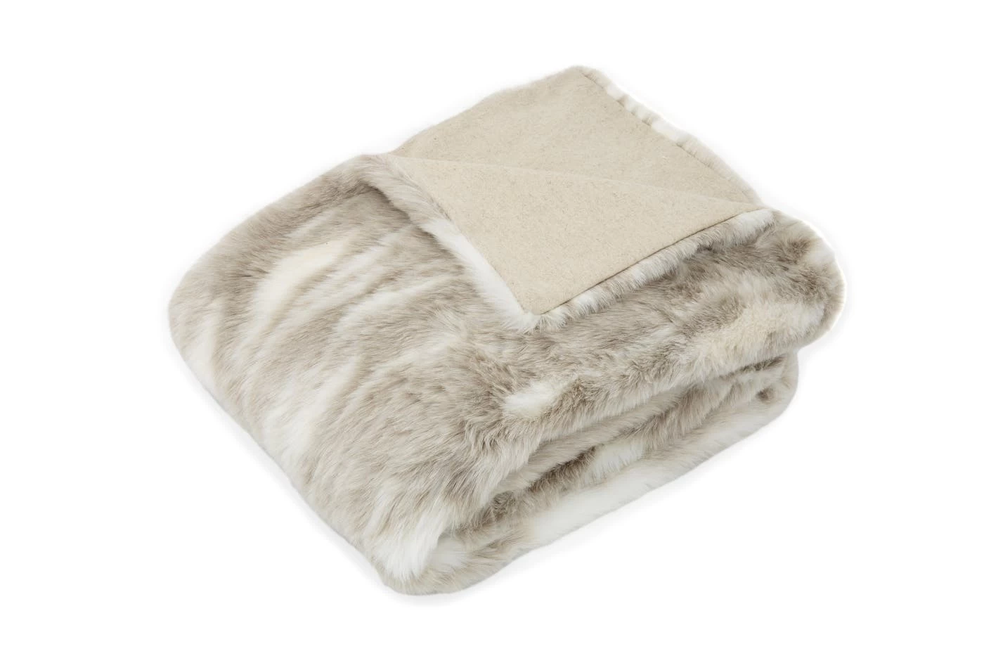 LARKIN, Plaid, Faux Fur 1 LARKIN, Plaid, Faux Fur