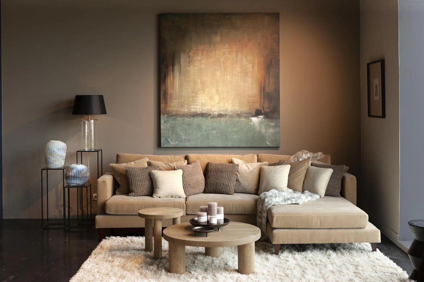 LARKIN, Plaid, Faux Fur 2 LARKIN, Plaid, Faux Fur – Image 2