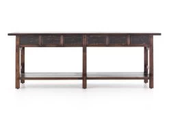 CRAWFORD, Console Table, Wood, 6 Drawers, Brown -Boutique De Décoration https3A2F2Fwww.flamant.com2Fmedia2Fcatalog2Fproduct2F32F92F39563 14 03 2023T123A163A08