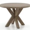 FORINO, Dining Table, Weathered Oak, Round, 140 Cm