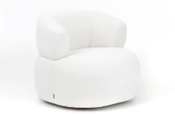 ORLANDO, Armchair, Boucle, White