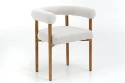 FANCY, Armchair, Fabric, White