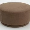 LUCAS, Pouf, Rotatable, Ø 60, Latte
