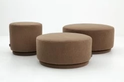 LUCAS, Pouf, Rotatable, Ø 60, Latte -Boutique De Décoration https3A2F2Fwww.flamant.com2Fmedia2Fcatalog2Fproduct2F42F02F40175 14 03 2023T133A353A23