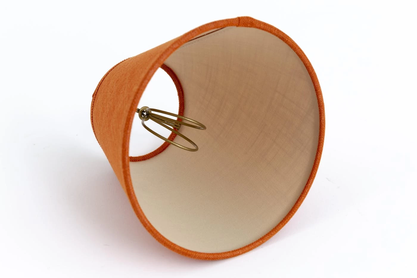 CLIPS, Lampshade, Orange, Conical, 14 Cm 2 CLIPS, Lampshade, Orange, Conical, 14 Cm – Image 2