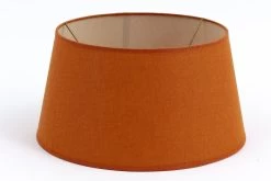 LINDRO, Lampshade, Orange, Cylinder, 35 Cm