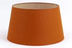 LINDRO, Lampshade, Orange, Cylinder, 50 Cm