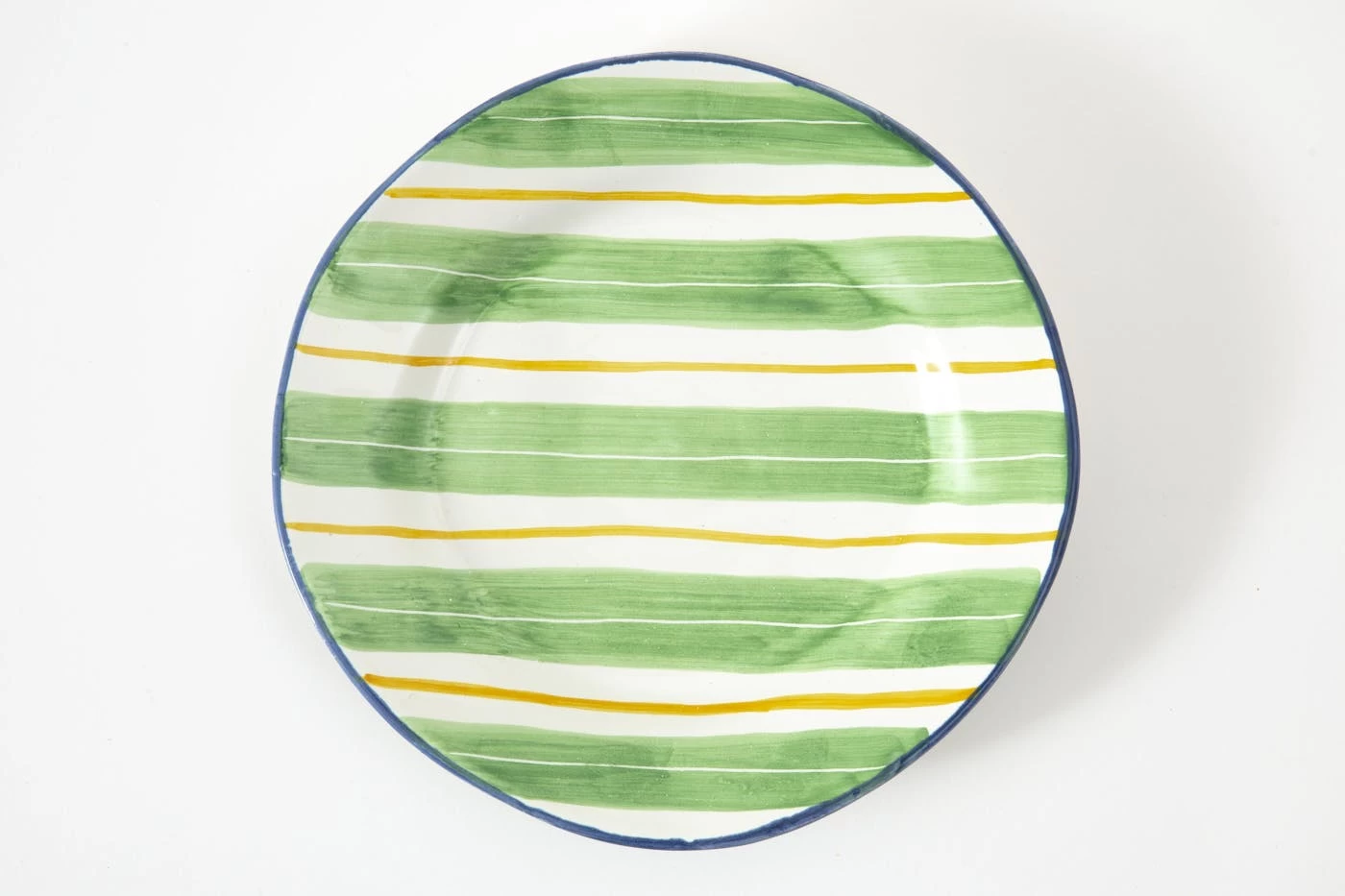 NANNA, Plate, 23cm, Green 1 NANNA, Plate, 23cm, Green