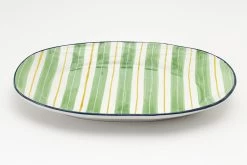 NANNA, Serving Plate, Green, Oval