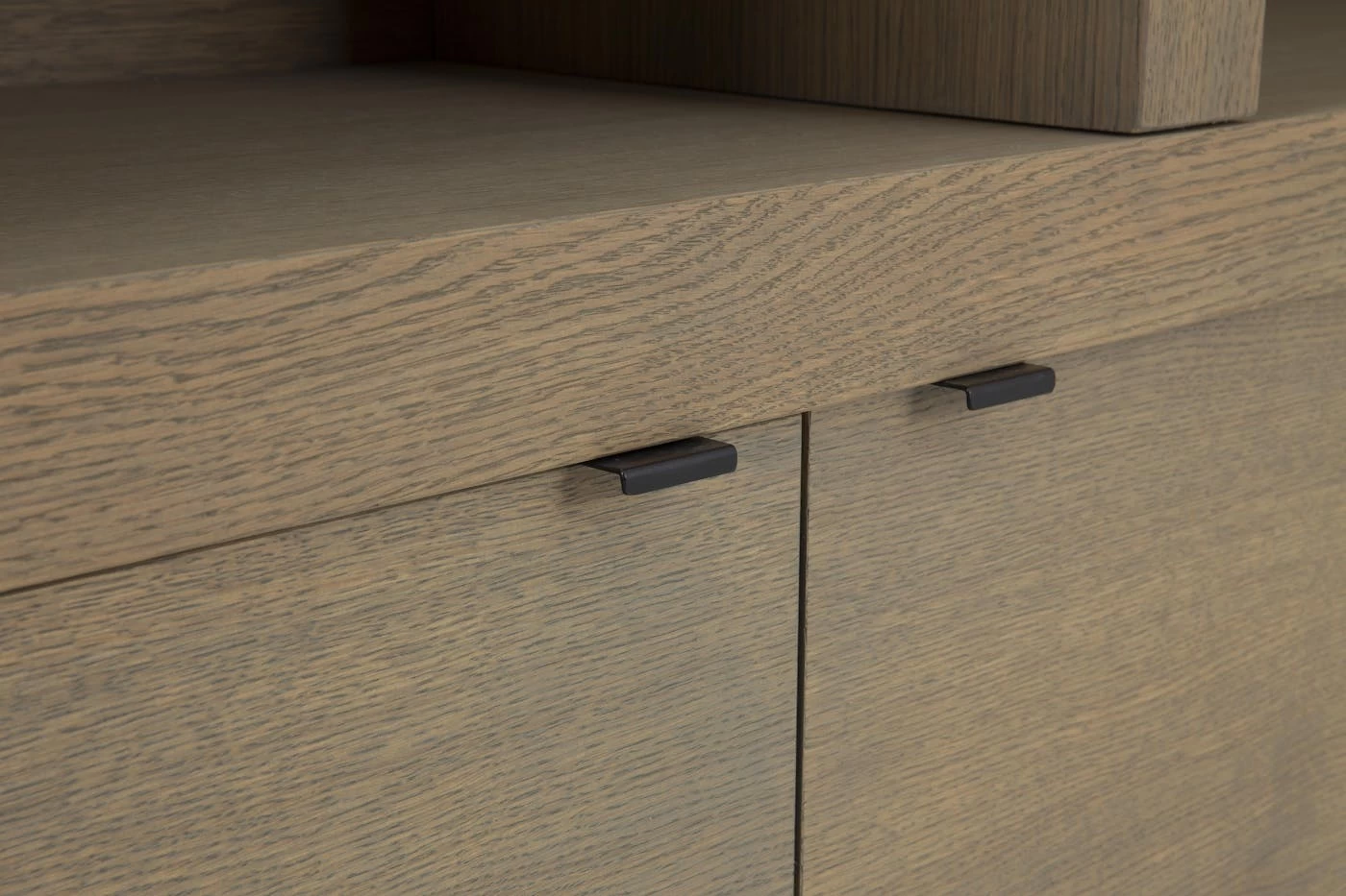 BJORN, Bookcase, Weathered Oak, With Dimmable LED Lights 4 BJORN, Bookcase, Weathered Oak, With Dimmable LED Lights – Image 4