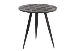 ROBYN, Bistro Table, Reclaimed Teak, Round, 75 Cm