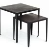 GEORGION, Side Table, Square, Set Of 2