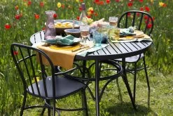 MARIAN, Garden Table, Ø110, Black -Boutique De Décoration https3A2F2Fwww.flamant.com2Fmedia2Fcatalog2Fproduct2F42F32F43217 26 05 2023T113A053A20