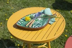 MARIAN, Garden Table, Ø70, Ocher -Boutique De Décoration https3A2F2Fwww.flamant.com2Fmedia2Fcatalog2Fproduct2F42F32F43222 26 05 2023T113A053A53