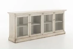 BARBRA, Sideboard, Antique Finish, 4 Doors