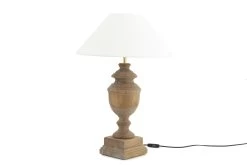 LOUIS PHILIPPE, Table Lamp, Weathered Oak, L