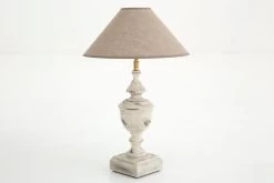 LOUIS PHILIPPE, Table Lamp, Antique White, S