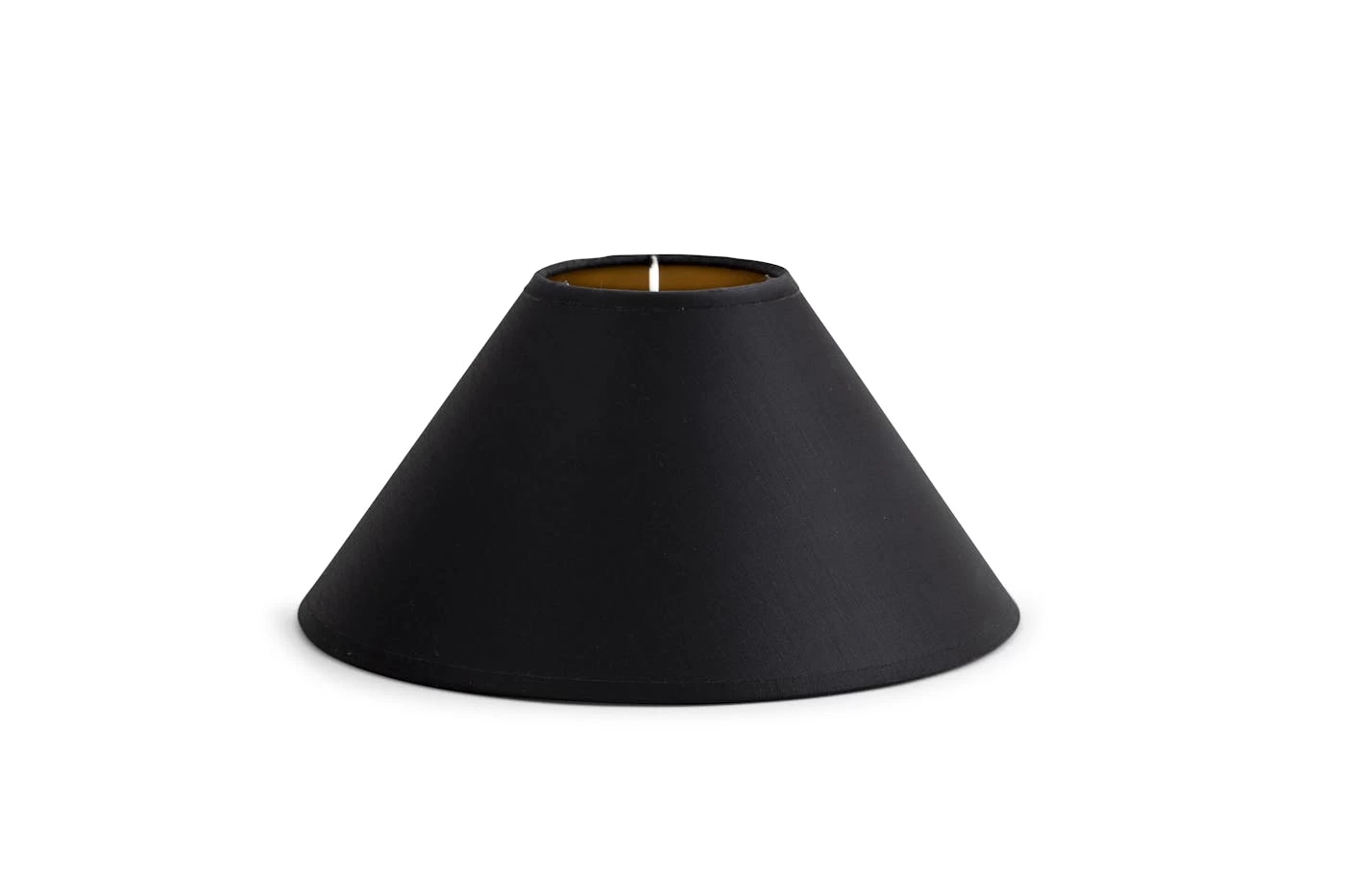 CIRCUM, Lampshade, Black And Gold, Conical, 23 Cm 1 CIRCUM, Lampshade, Black And Gold, Conical, 23 Cm