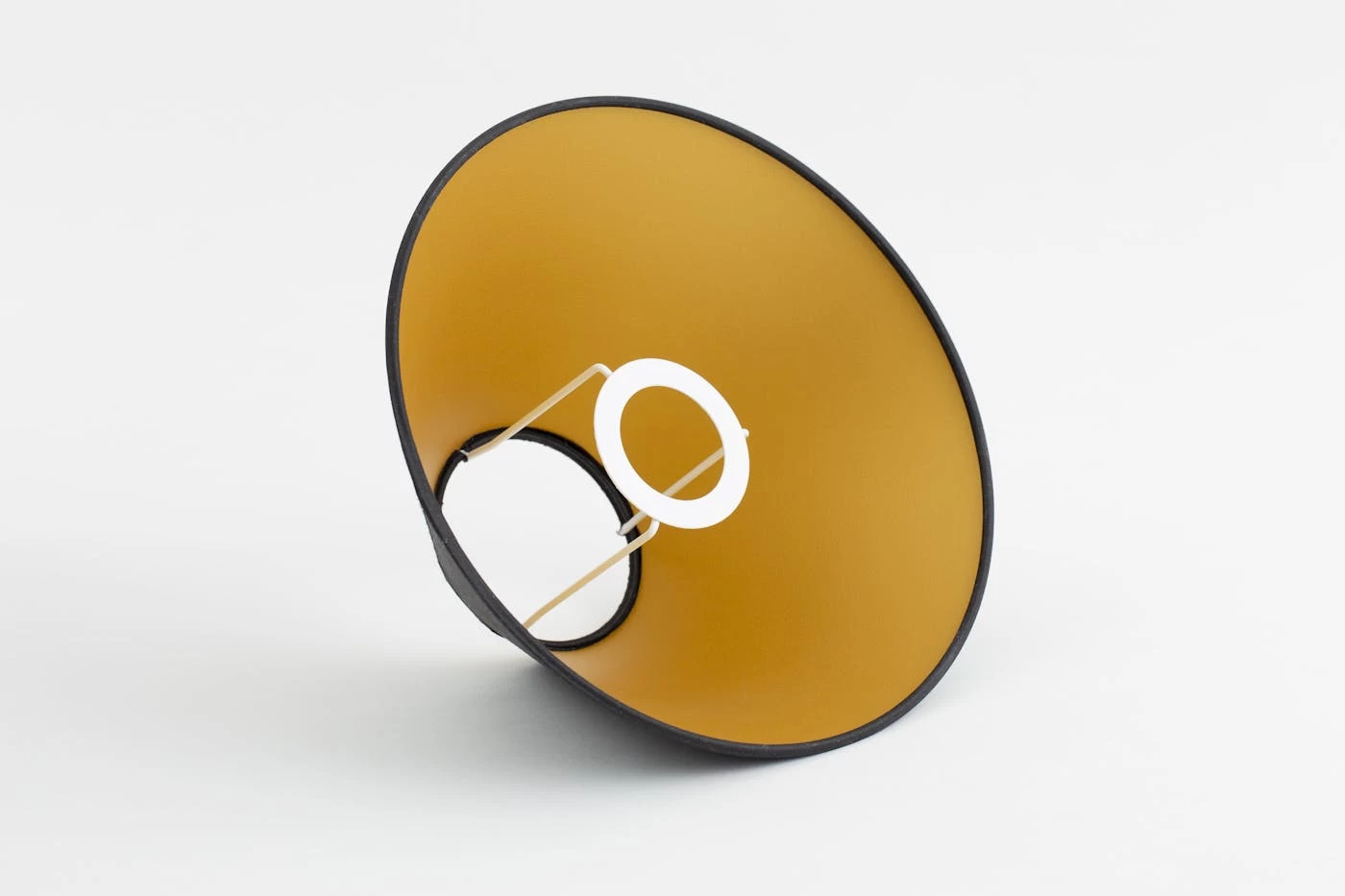 CIRCUM, Lampshade, Black And Gold, Conical, 23 Cm 3 CIRCUM, Lampshade, Black And Gold, Conical, 23 Cm – Image 3