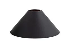 CIRCUM, Lampshade, Black And Gold, Conical, 30 Cm