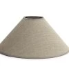CIRCUM, Lampshade, Natural And Silver, Conical, 30 Cm