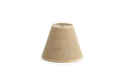 CLIPS, Lampshade, Jute, Conical, 14 Cm