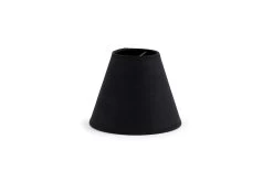 CLIPS, Lampshade, Black, Conical, 14 Cm