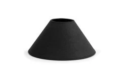 CIRCUM, Lampshade, Black, Conical, 23 Cm