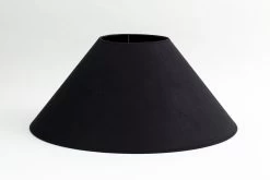 CIRCUM, Lampshade, Black, Conical, 55 Cm