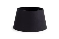 LINDRO, Lampshade, Black, Cylinder, 30 Cm