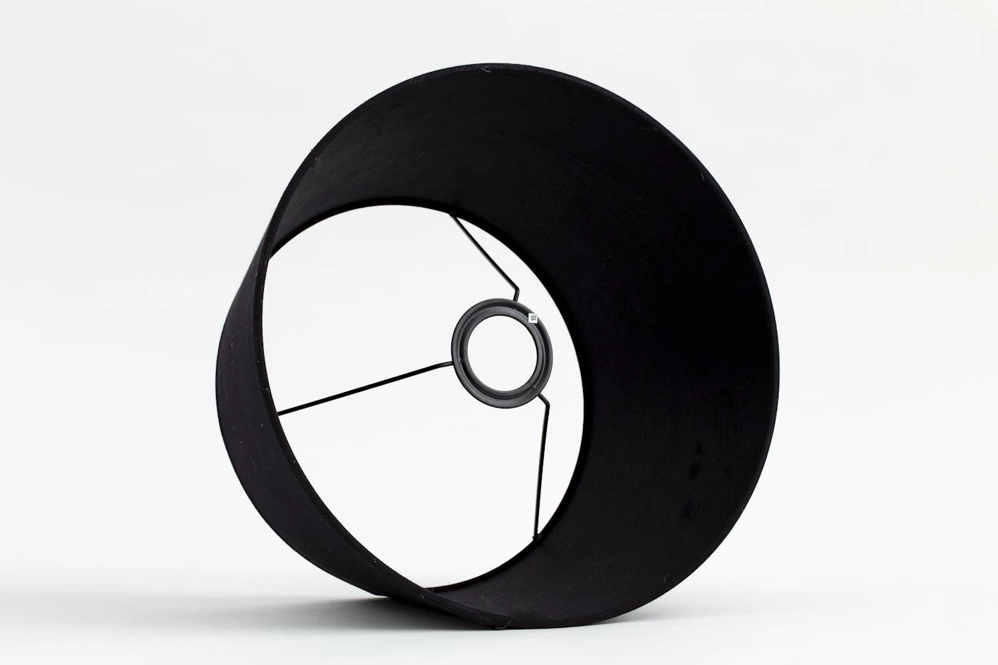 LINDRO, Lampshade, Black, Cylinder, 30 Cm 3 LINDRO, Lampshade, Black, Cylinder, 30 Cm – Image 3