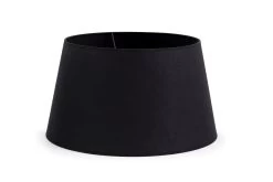 LINDRO, Lampshade, Black, Cylinder, 45 Cm