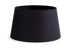 LINDRO, Lampshade, Black, Cylinder, 50 Cm