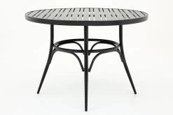 MARIAN, Garden Table, Ø110, Black -Boutique De Décoration https3A2F2Fwww.flamant.com2Fmedia2Fcatalog2Fproduct2F52F92F5941 26 05 2023T113A053A21