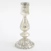 GIDEON, Candlestick, Mercury Glass, S
