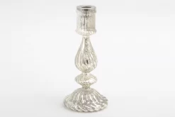 GIDEON, Candlestick, Mercury Glass, S