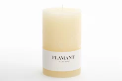 BETH, Candle, Colour Cream, 9x15cm